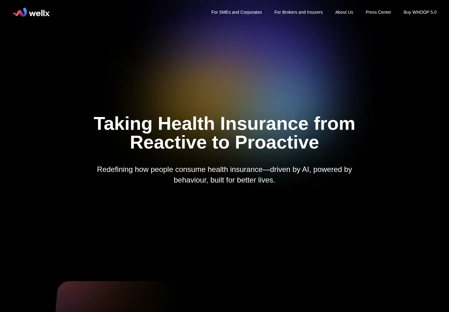 Screenshot of wellxai.com