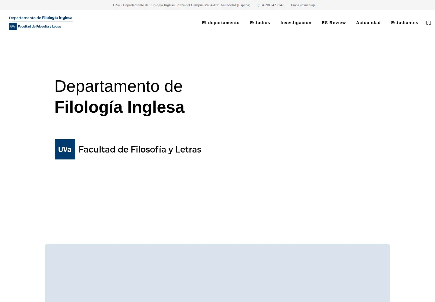 Screenshot of estudiosingleses.com