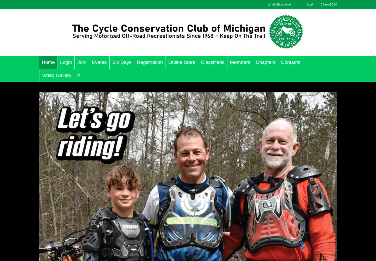 Screenshot of cccmi.net