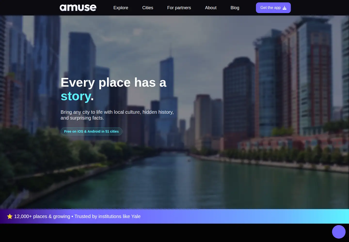 Screenshot of amuseapp.com