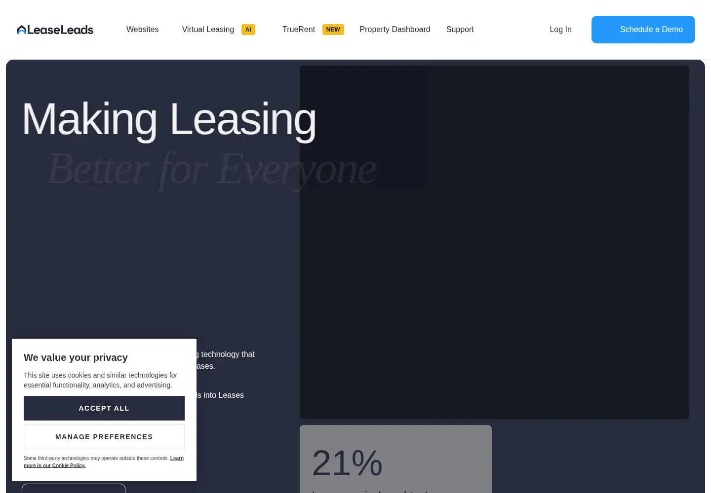 Screenshot of leaseleads.co