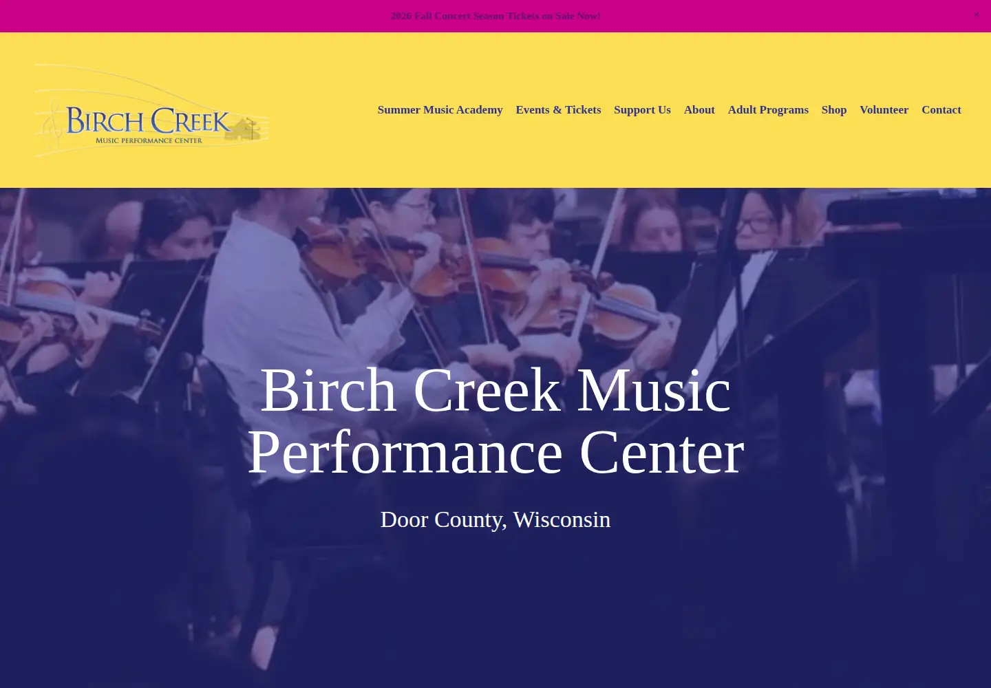 Screenshot of birchcreek.org