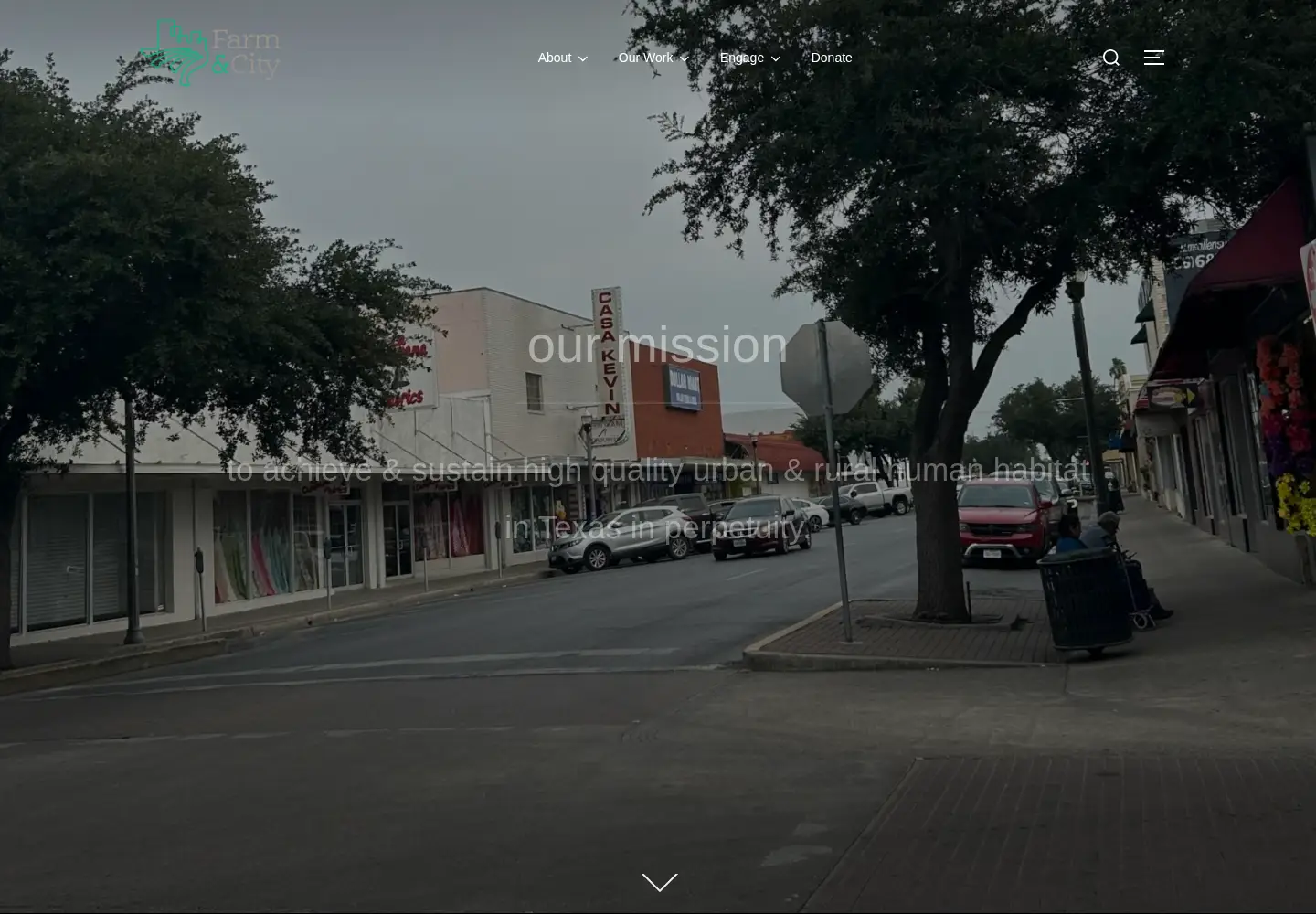 Screenshot of farmandcity.org