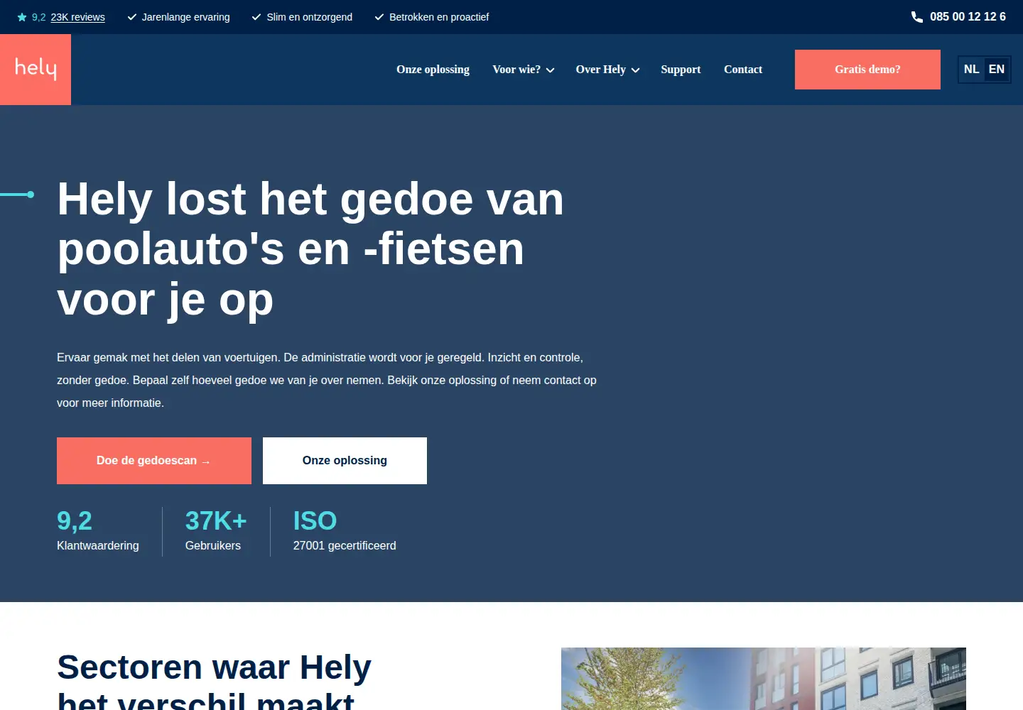 Screenshot of hely.com