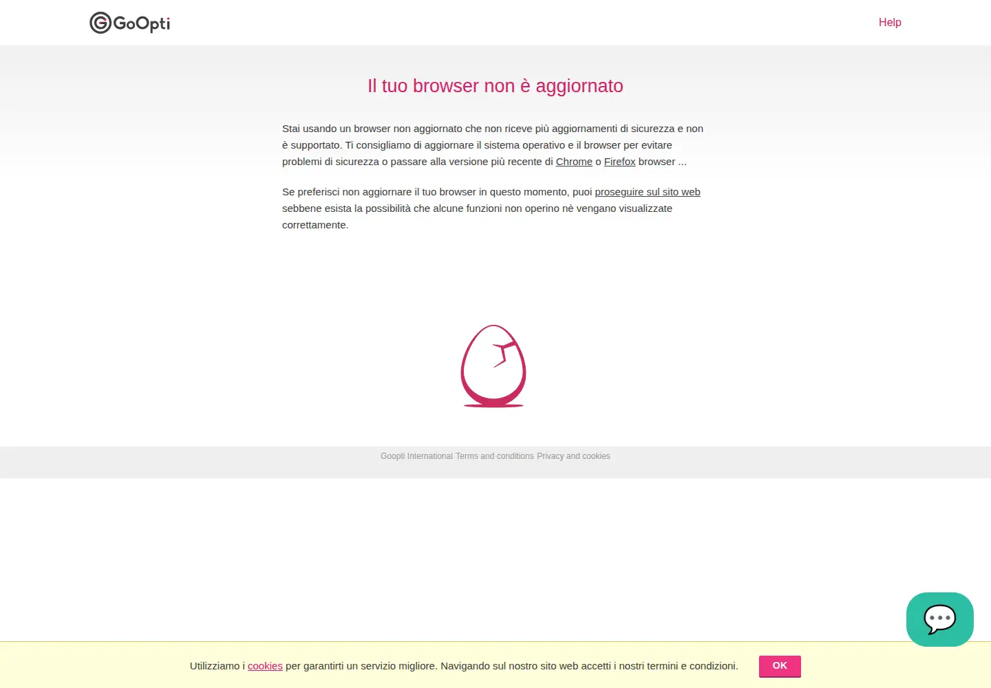 Screenshot of goopti.com