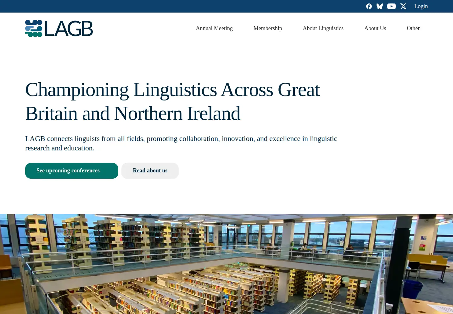 Screenshot of lagb.org.uk