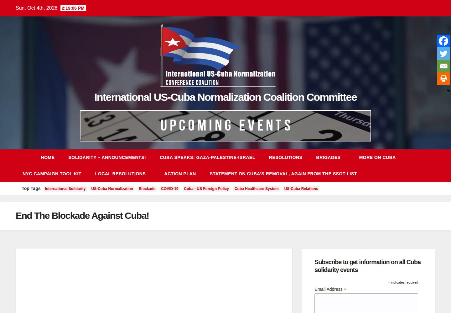 Screenshot of us-cubanormalization.org