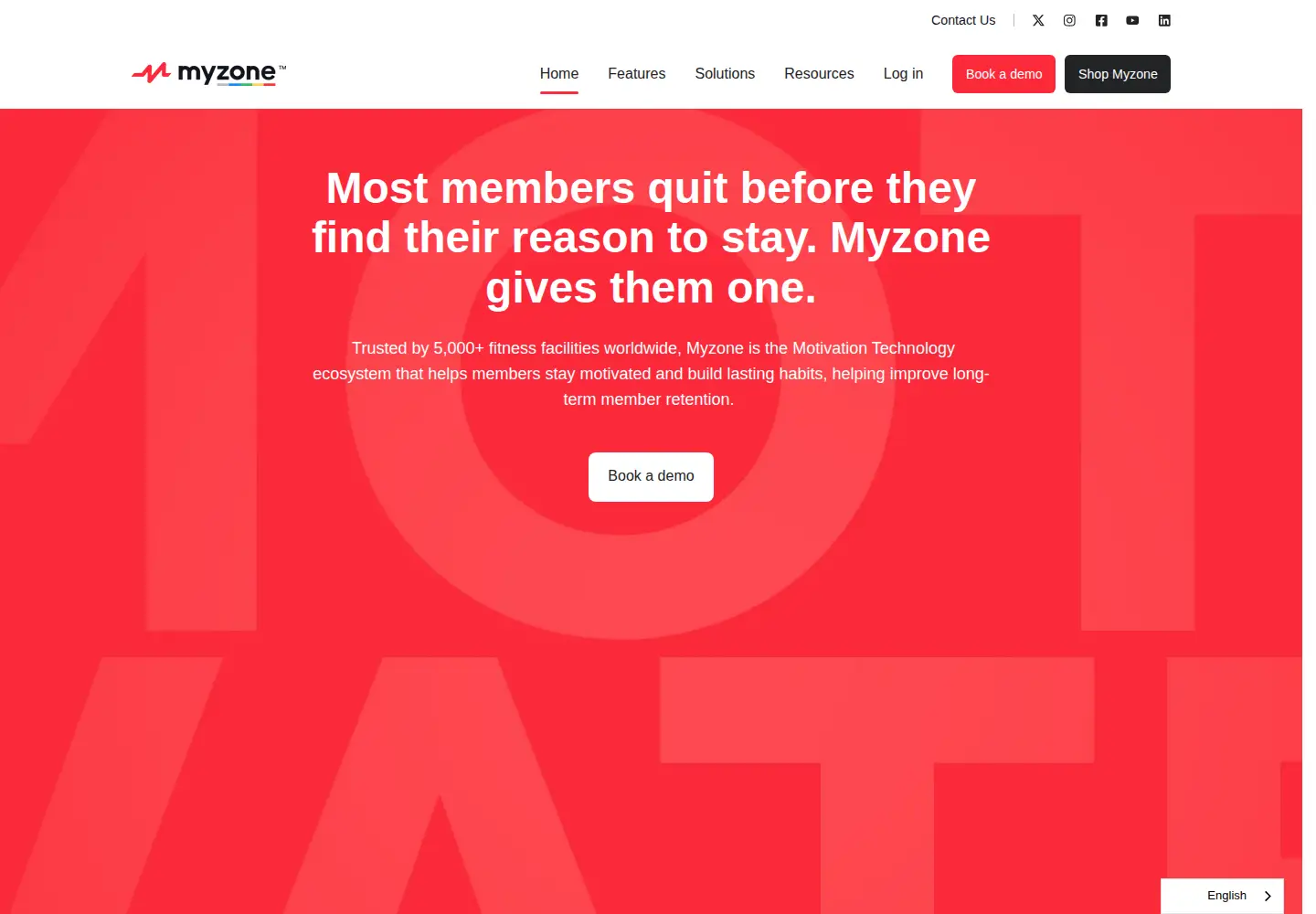 Screenshot of myzone.org