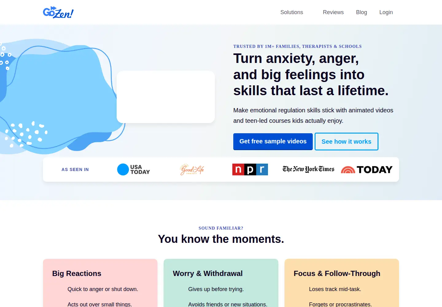 Screenshot of gozen.com