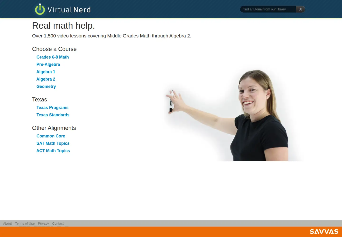 Screenshot of virtualnerd.com