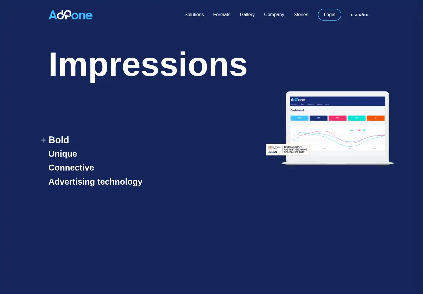 Screenshot of adpone.com