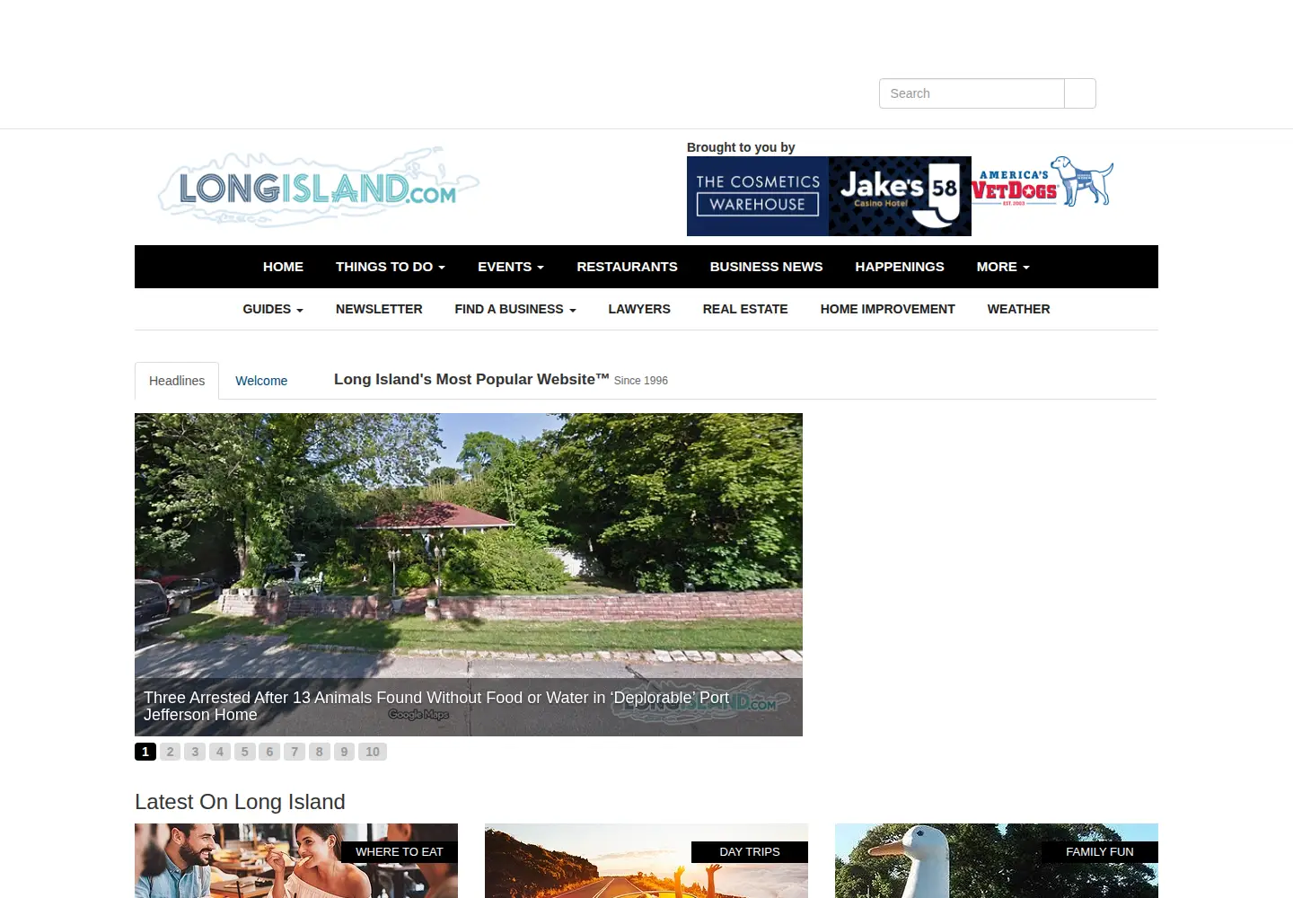 Screenshot of longisland.com