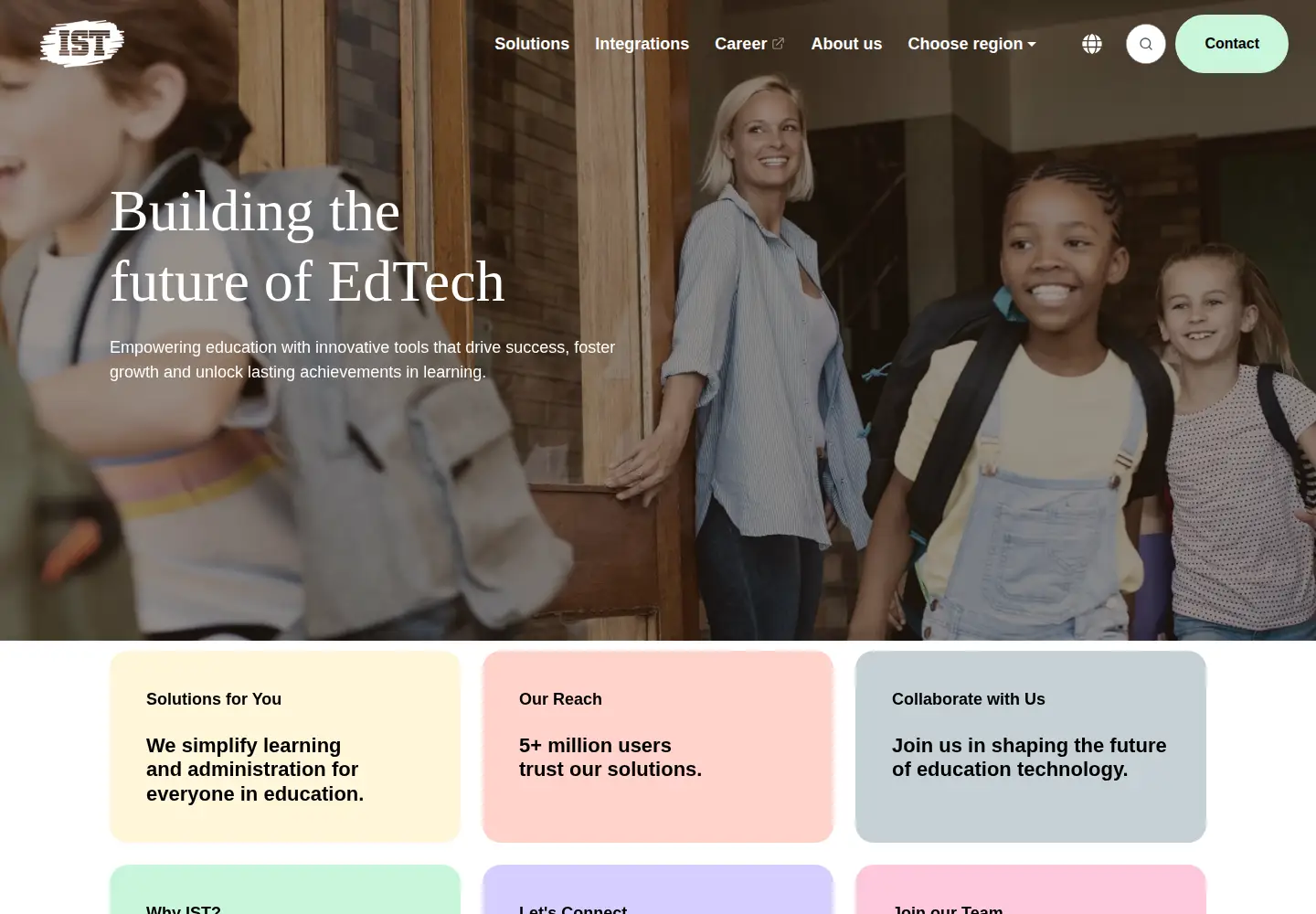 Screenshot of ist.com