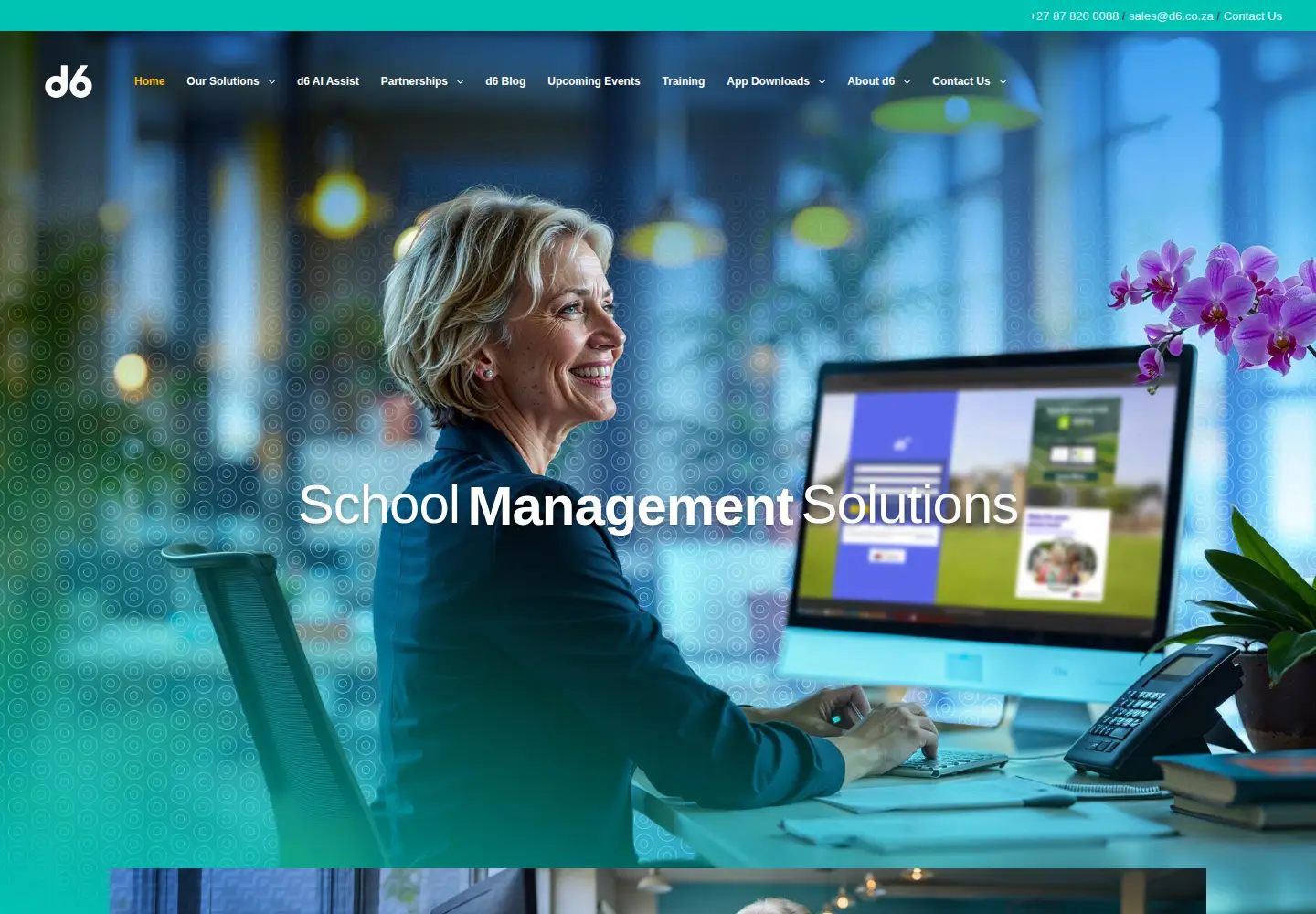 Screenshot of d6.co.za