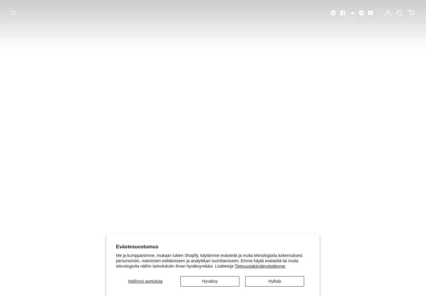 Captured homepage of frigg.fi in the current scan