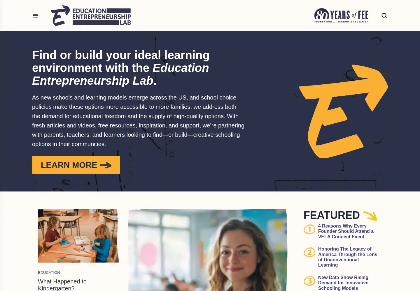 Screenshot of edentrepreneur.org