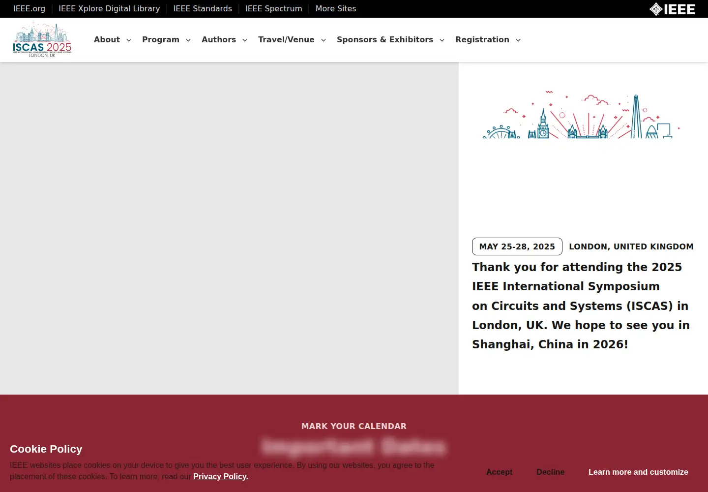 Screenshot of ieee-iscas.org
