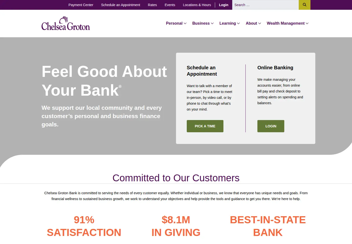 Screenshot of chelseagroton.com