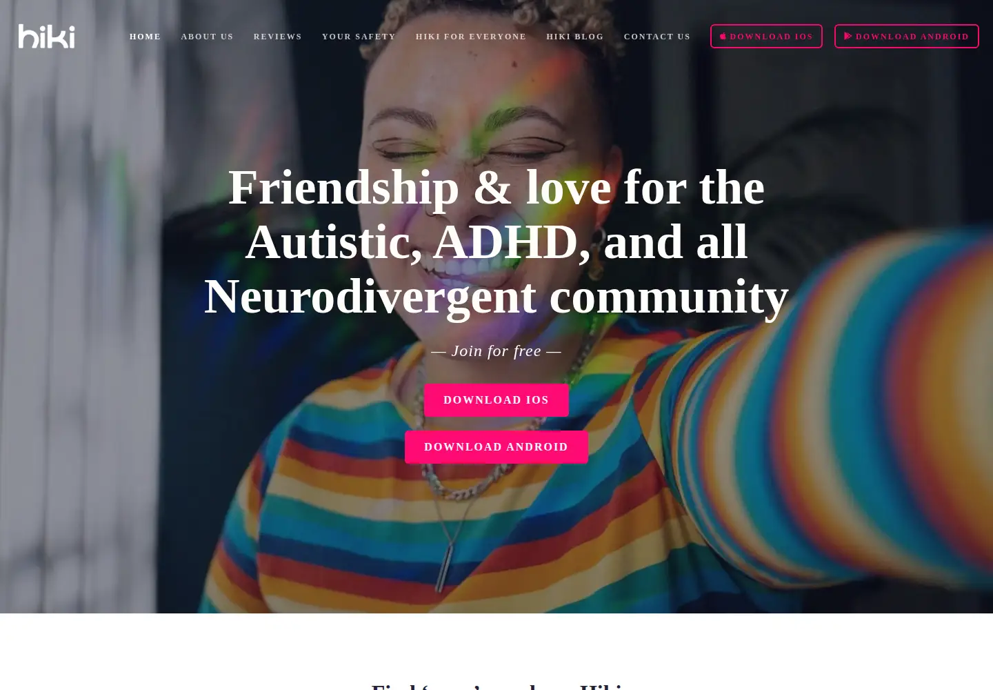 Screenshot of hikiapp.com