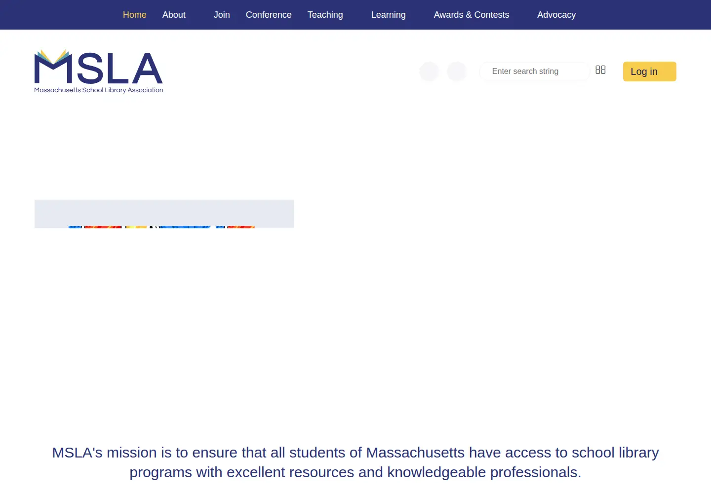 Screenshot of maschoolibraries.org