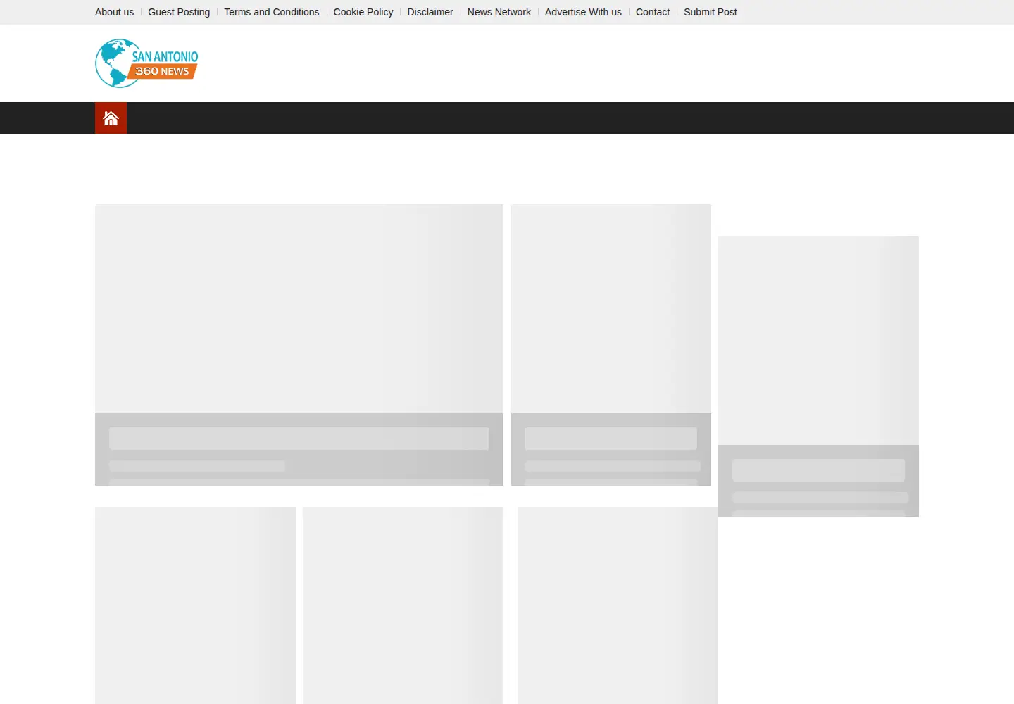Screenshot of sanantonionews360.com