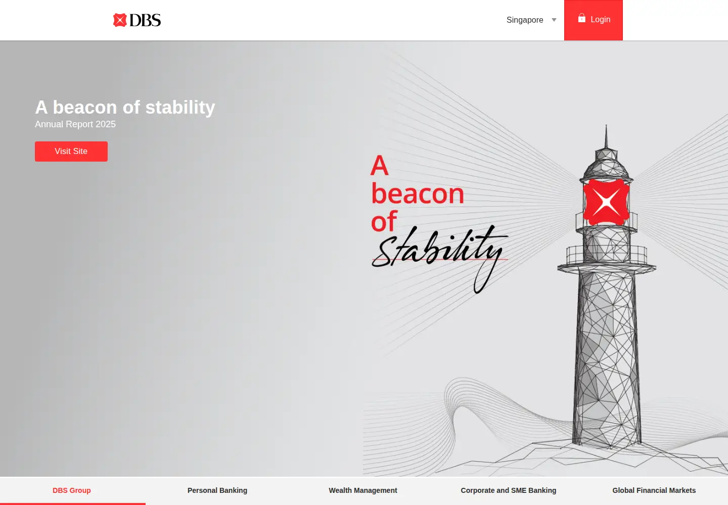 Screenshot of dbs.com.sg