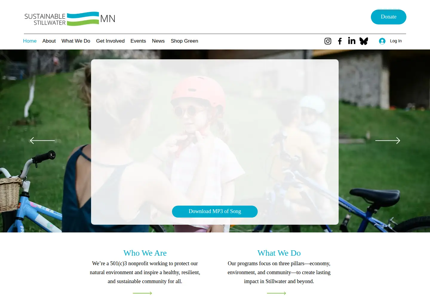 Screenshot of sustainablestillwatermn.org