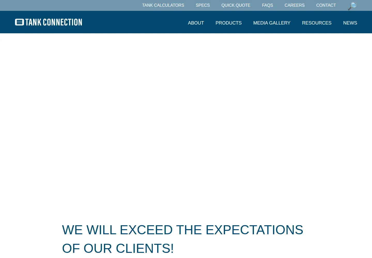 Screenshot of tankconnection.com
