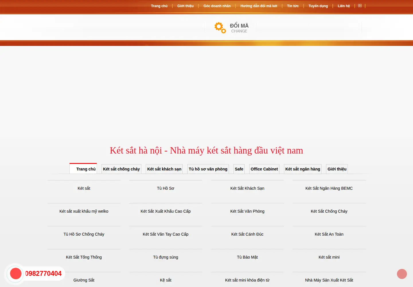 Captured homepage of ketsathanoi.com in the current scan