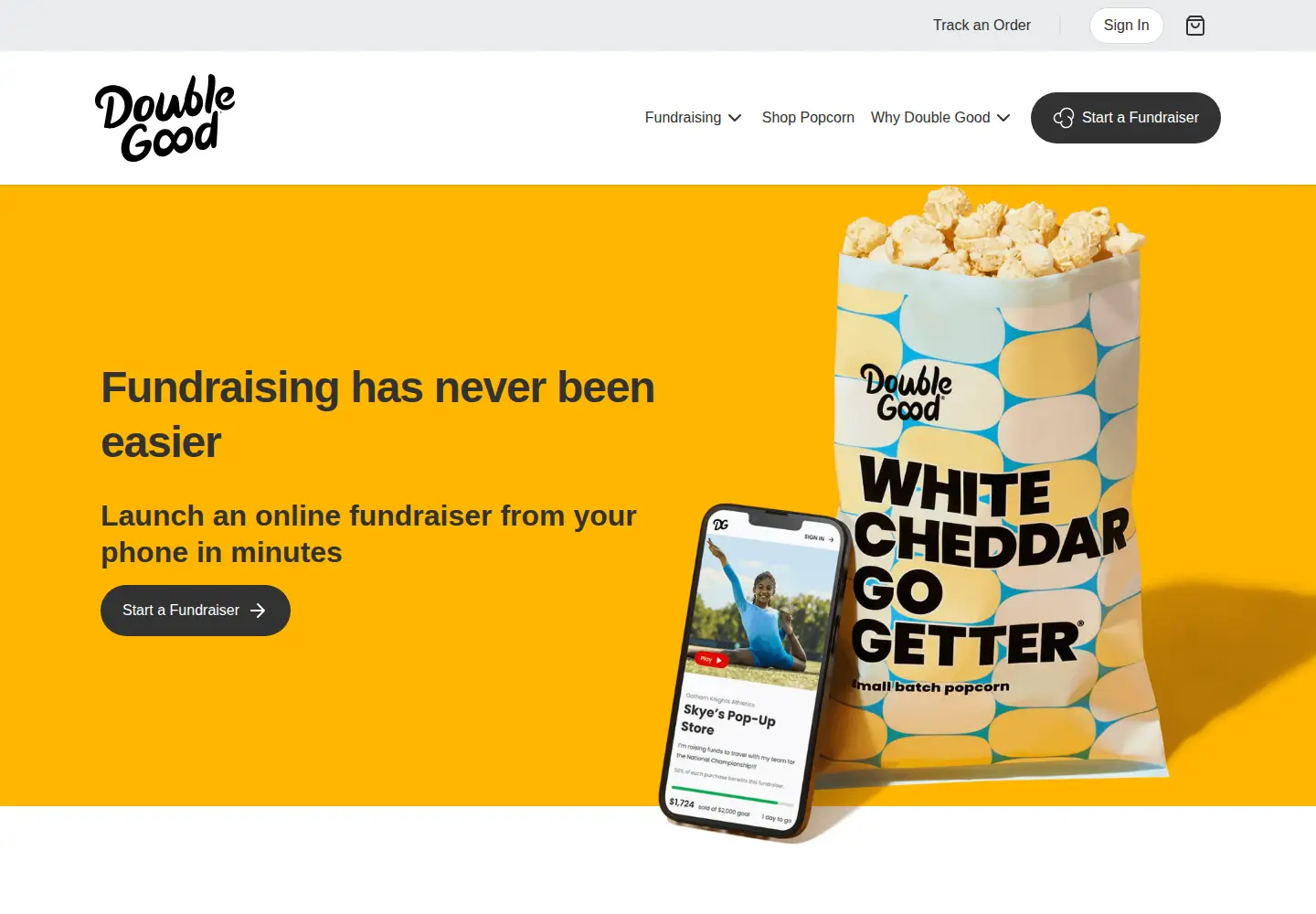 Screenshot of doublegood.com