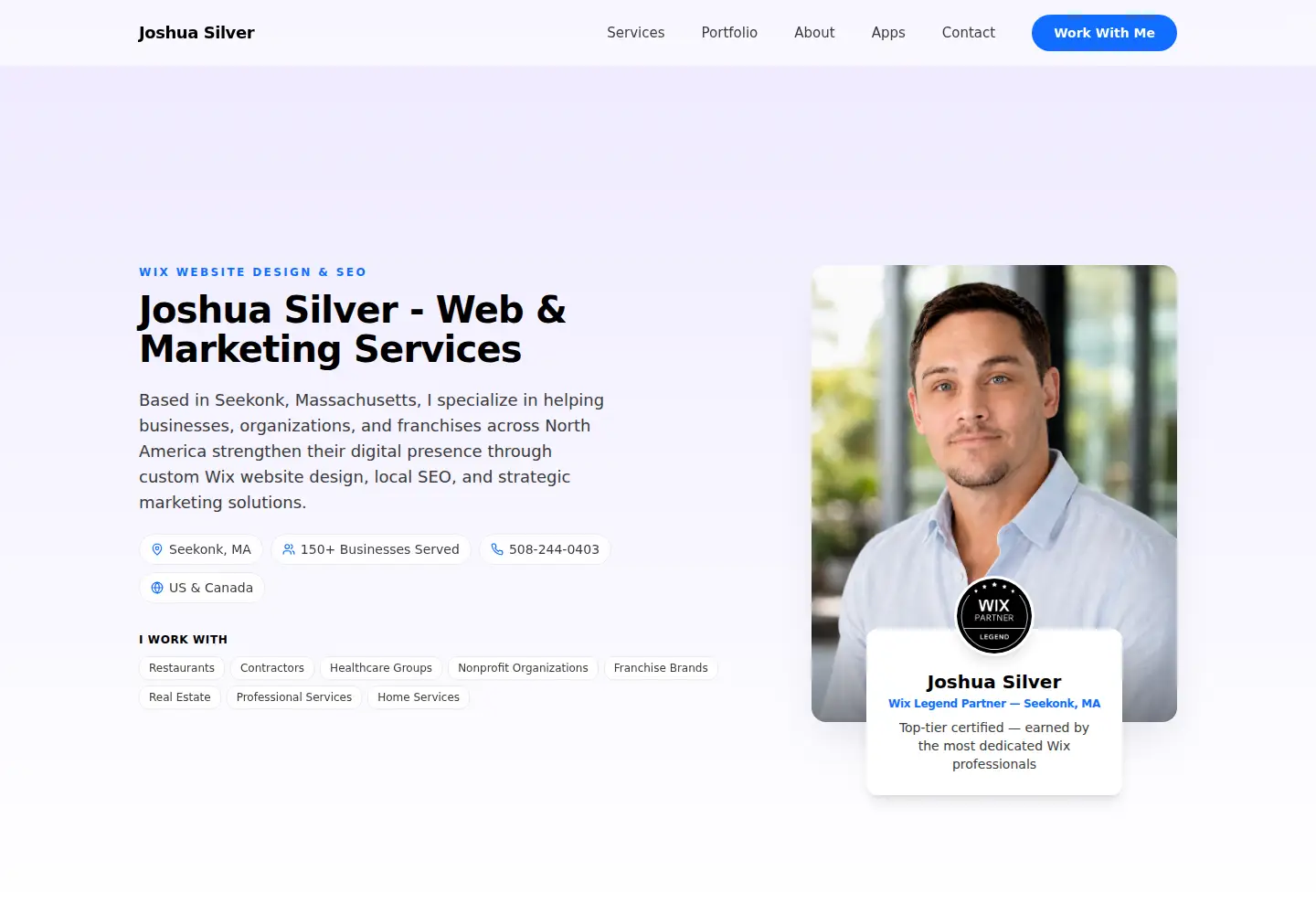 Screenshot of websitedesignma.com