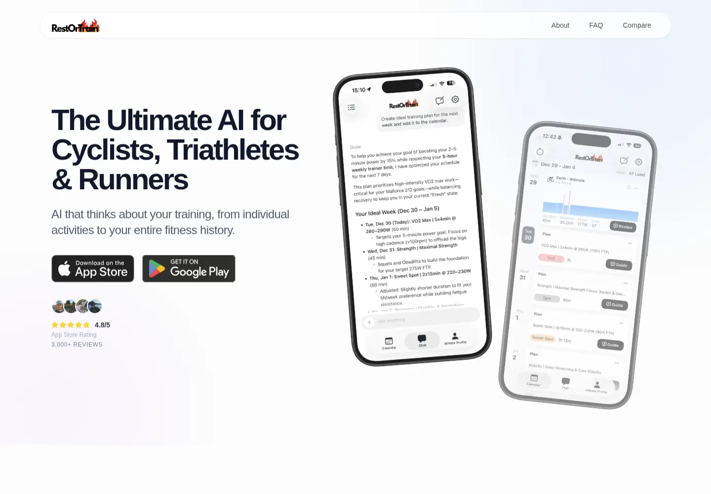 Screenshot of restortrain.com