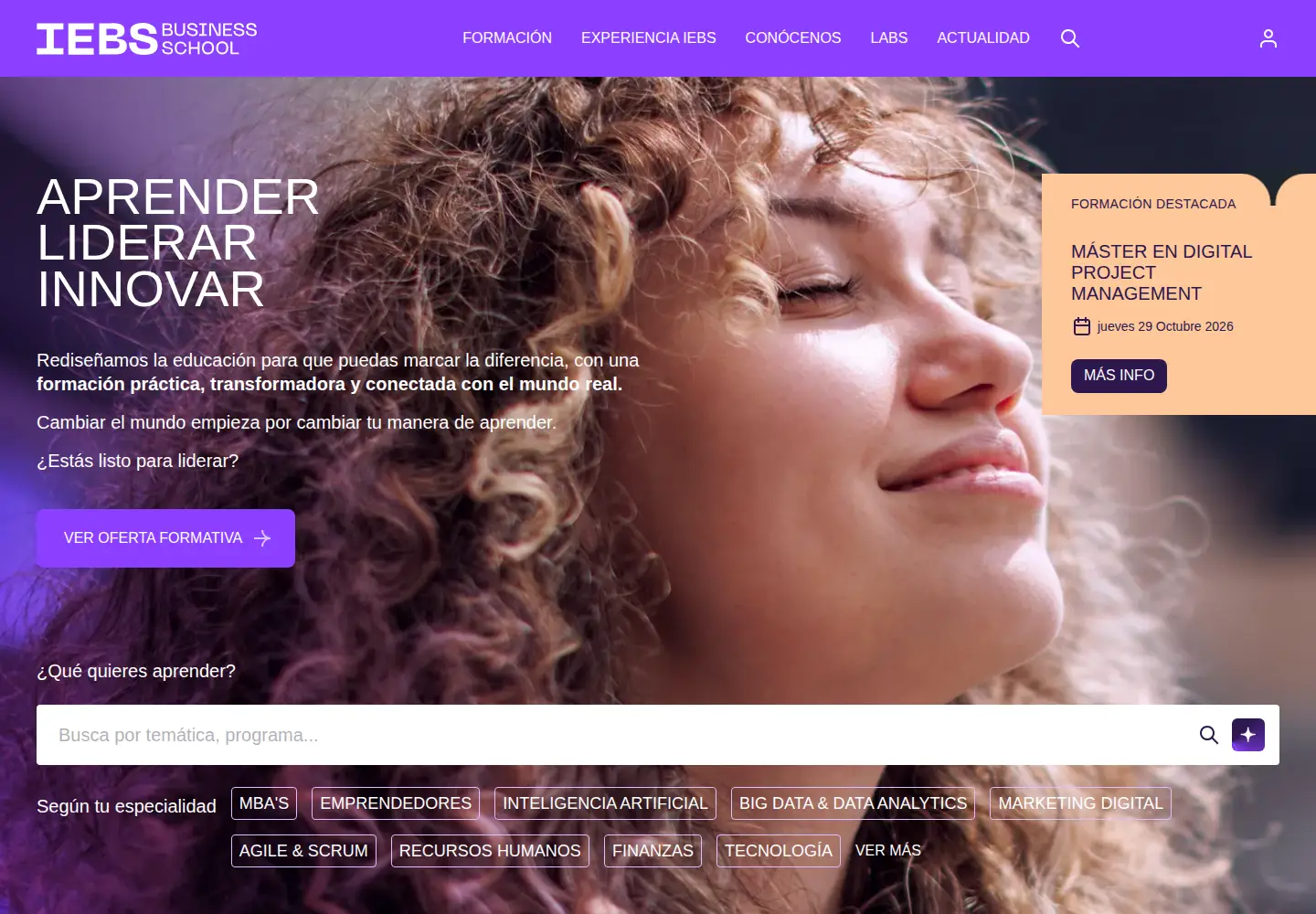 Screenshot of iebschool.com