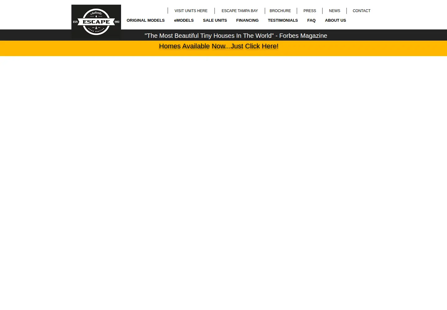 Screenshot of escapetraveler.net