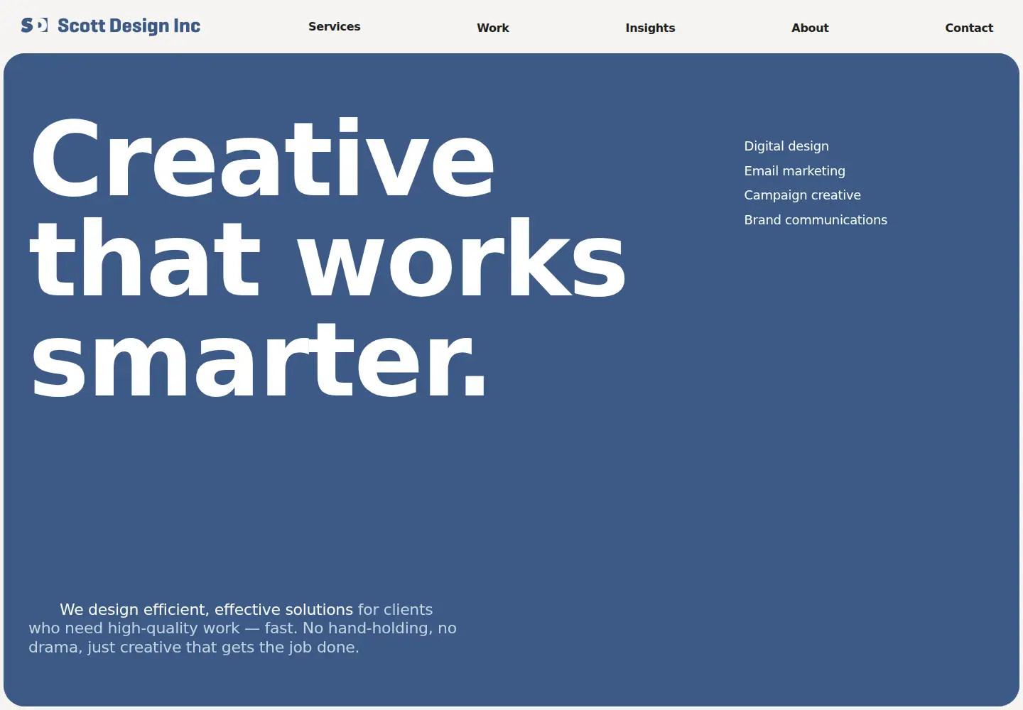 Screenshot of hotdesign.com