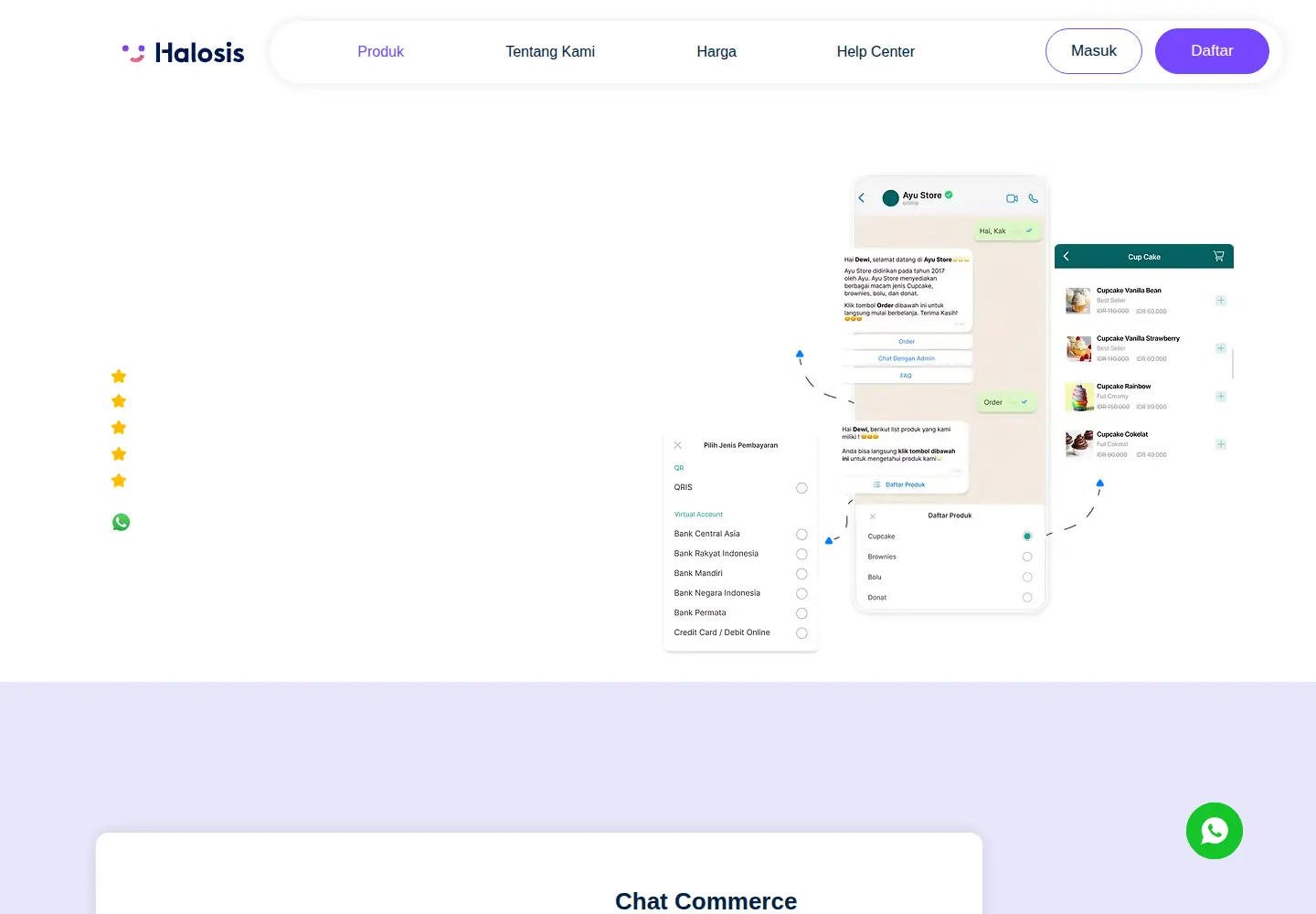 Screenshot of halosis.co.id