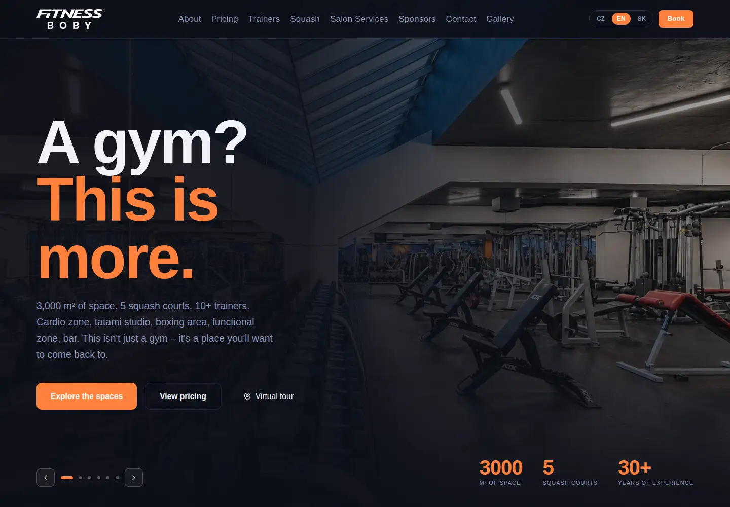 Screenshot of fitnessboby.cz
