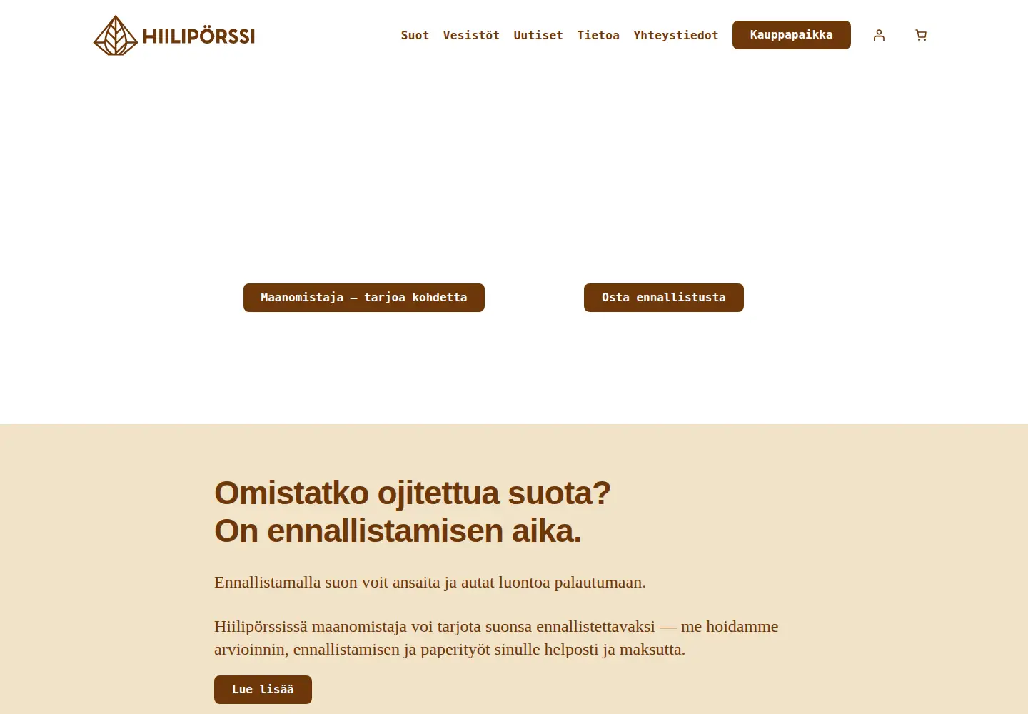 Screenshot of hiiliporssi.fi