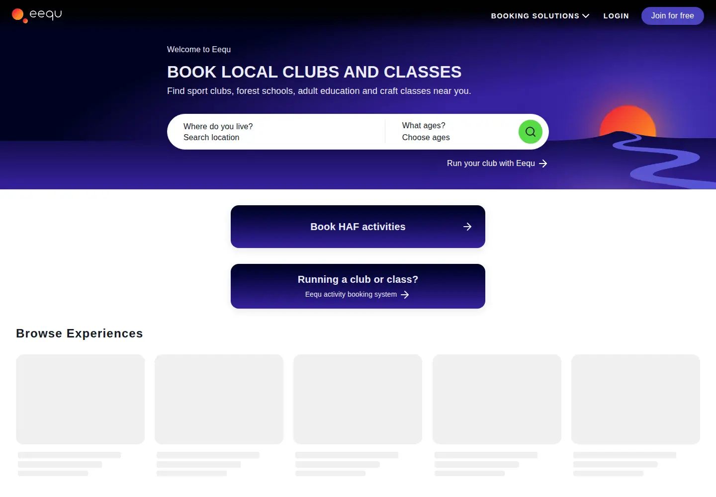 Screenshot of eequ.org