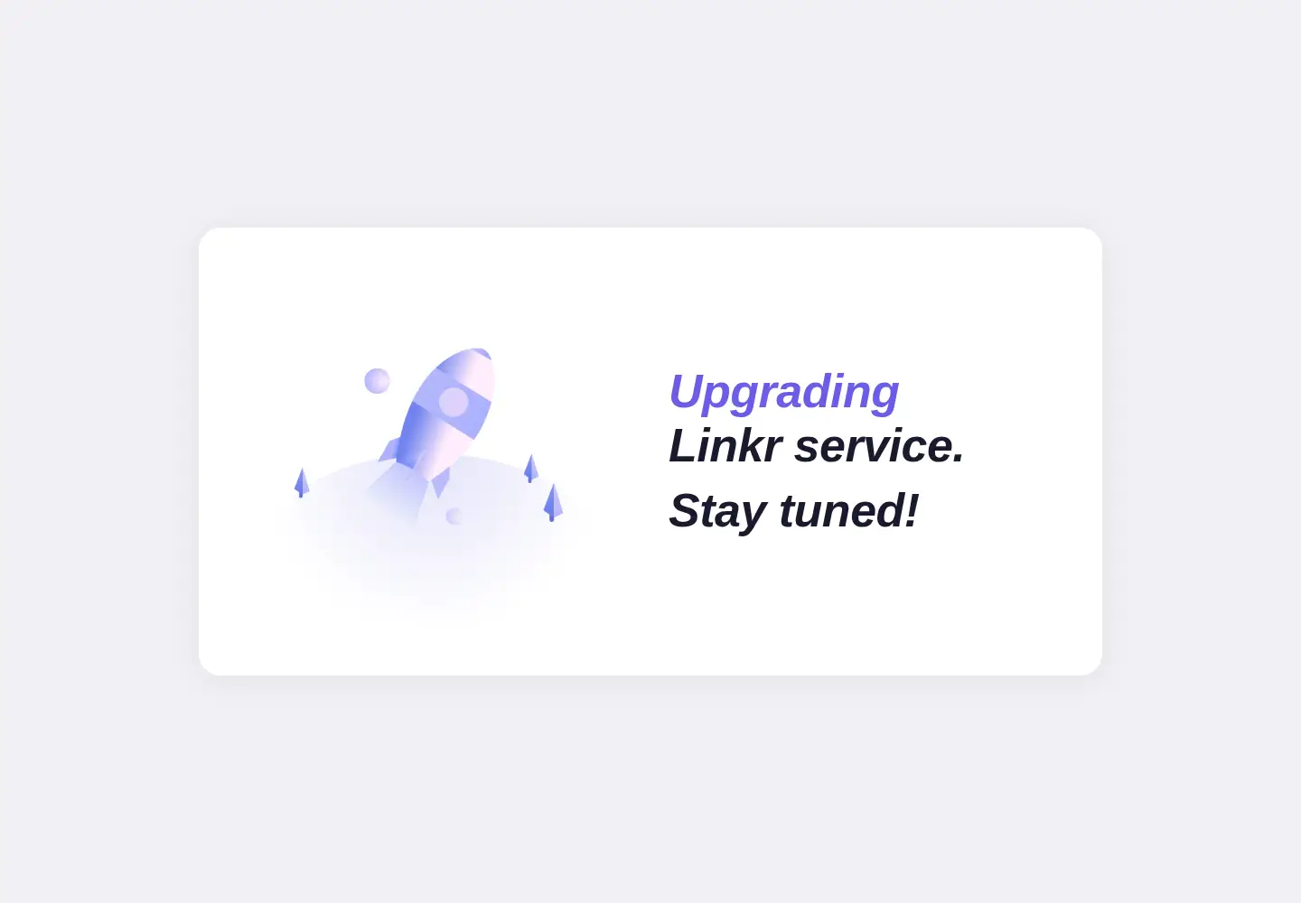 Screenshot of linkr.bio
