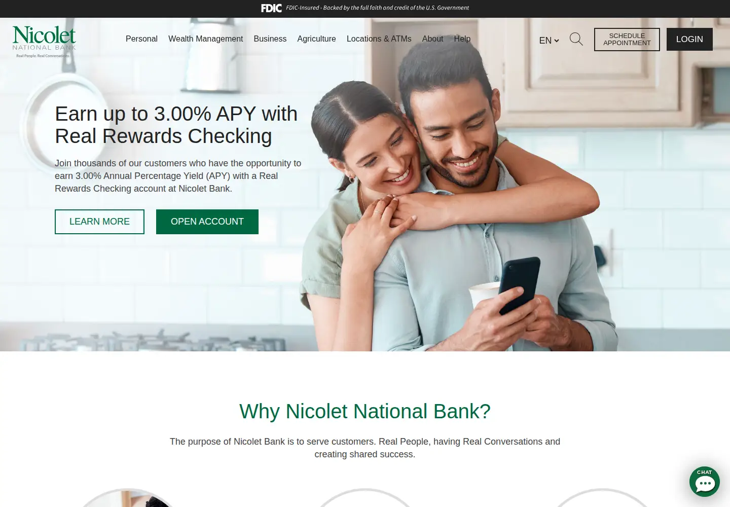 Screenshot of midwestone.bank