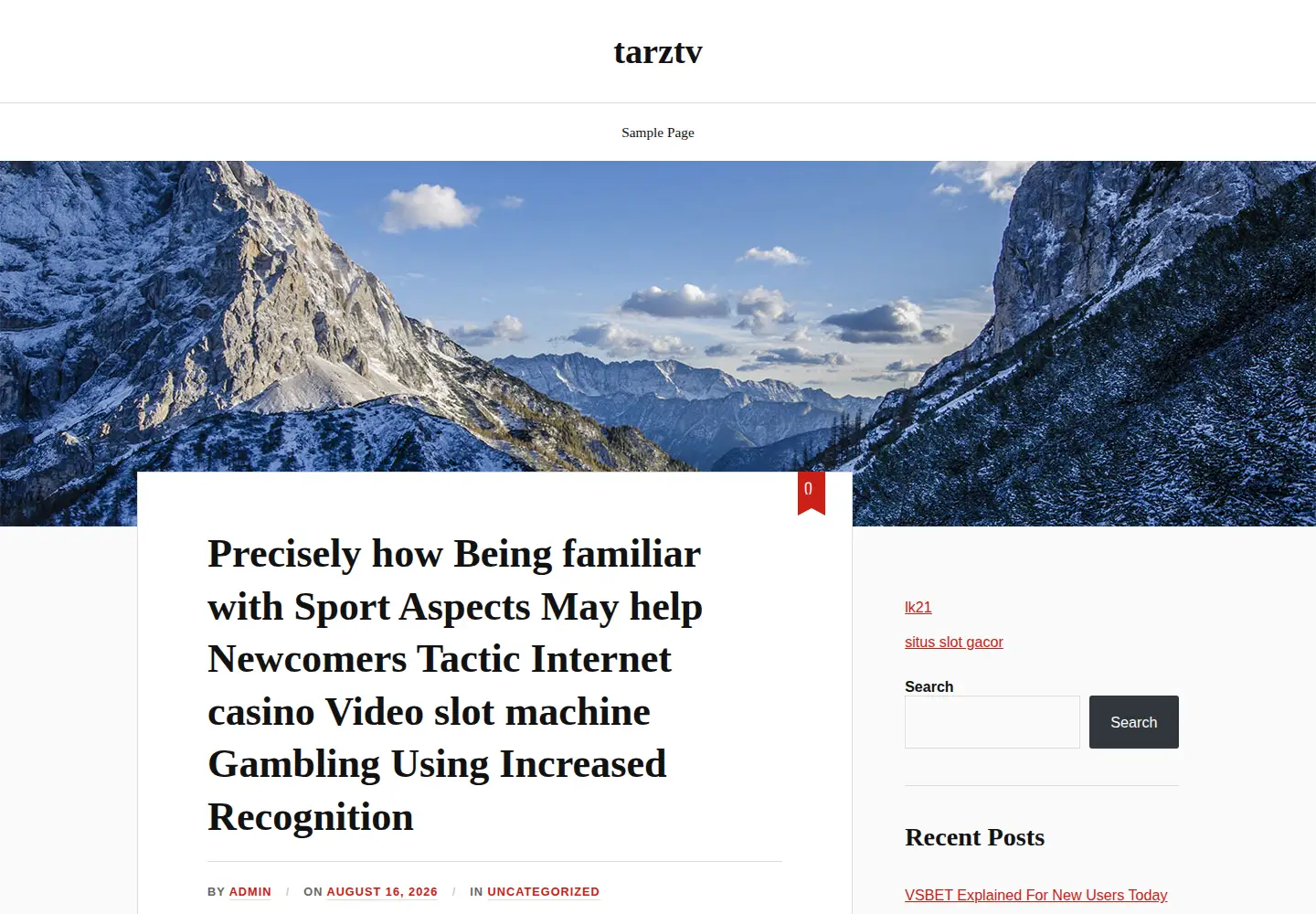 Screenshot of tarztv.com.tr