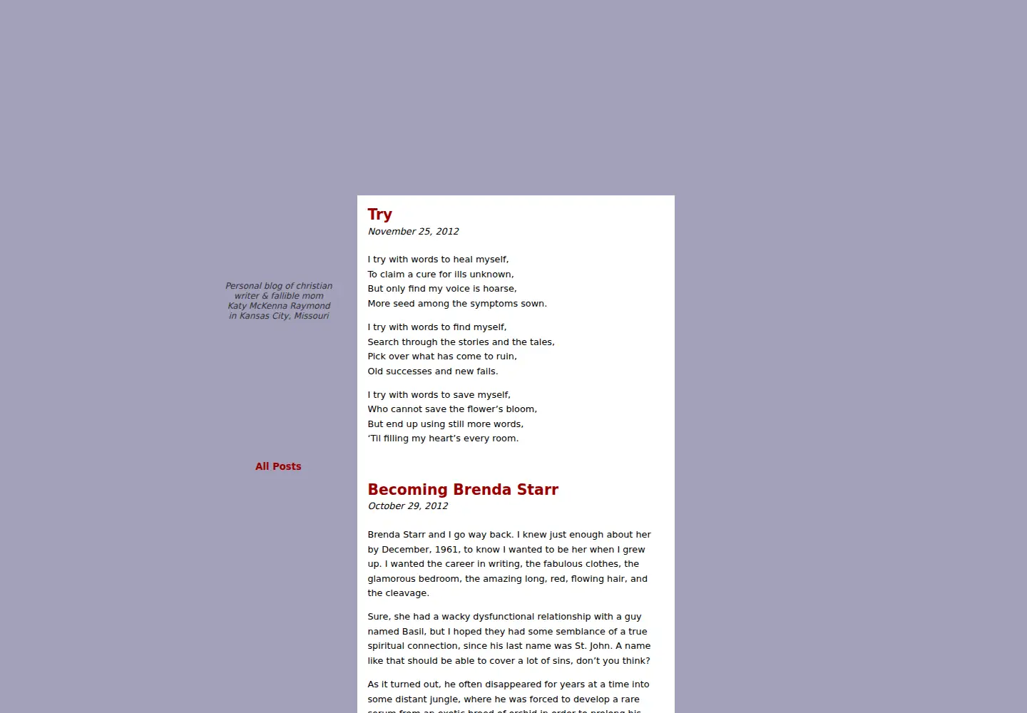 Screenshot of fallible.com