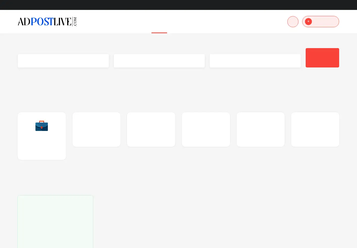 Screenshot of adpostlive.com