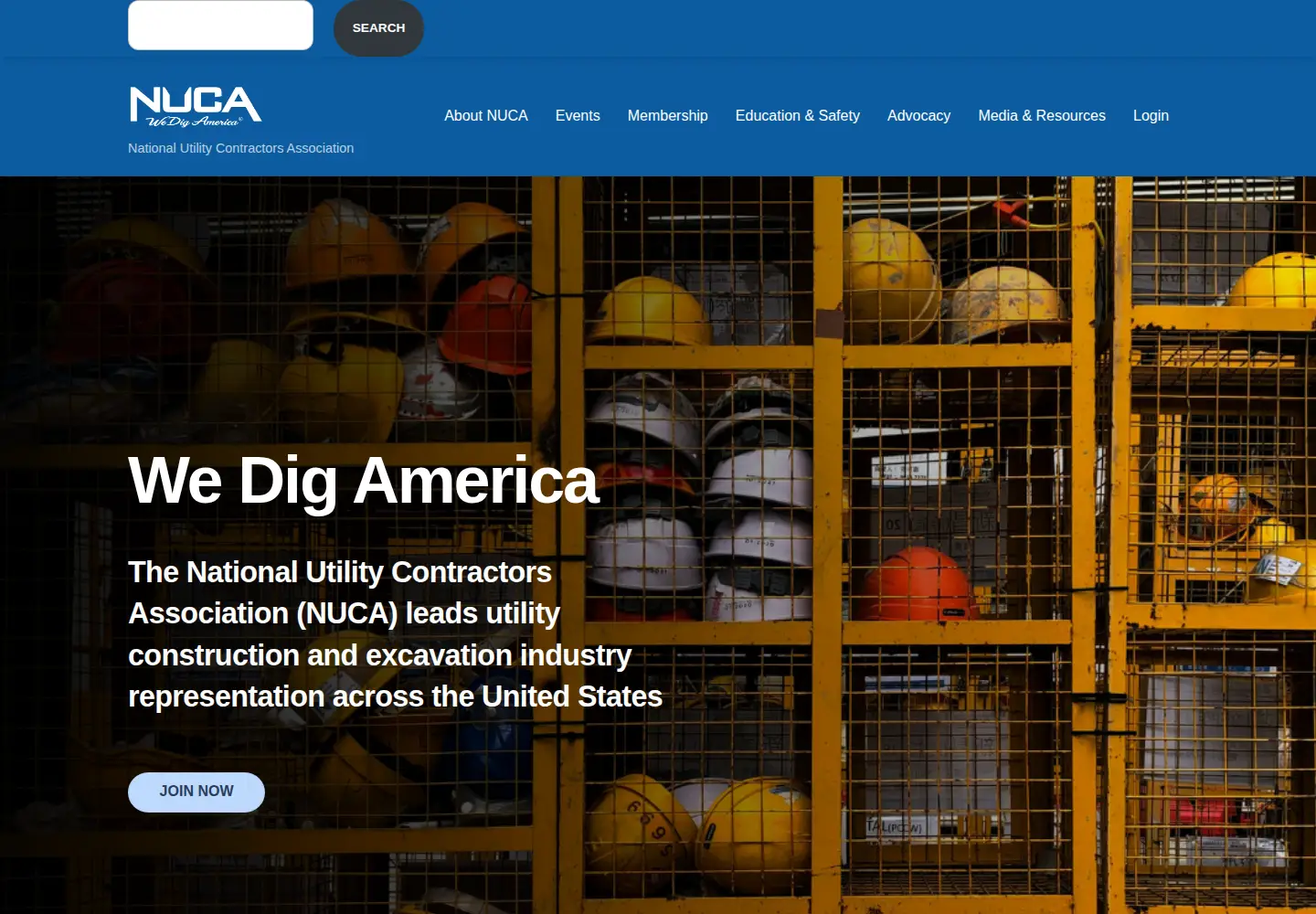 Screenshot of nuca.com