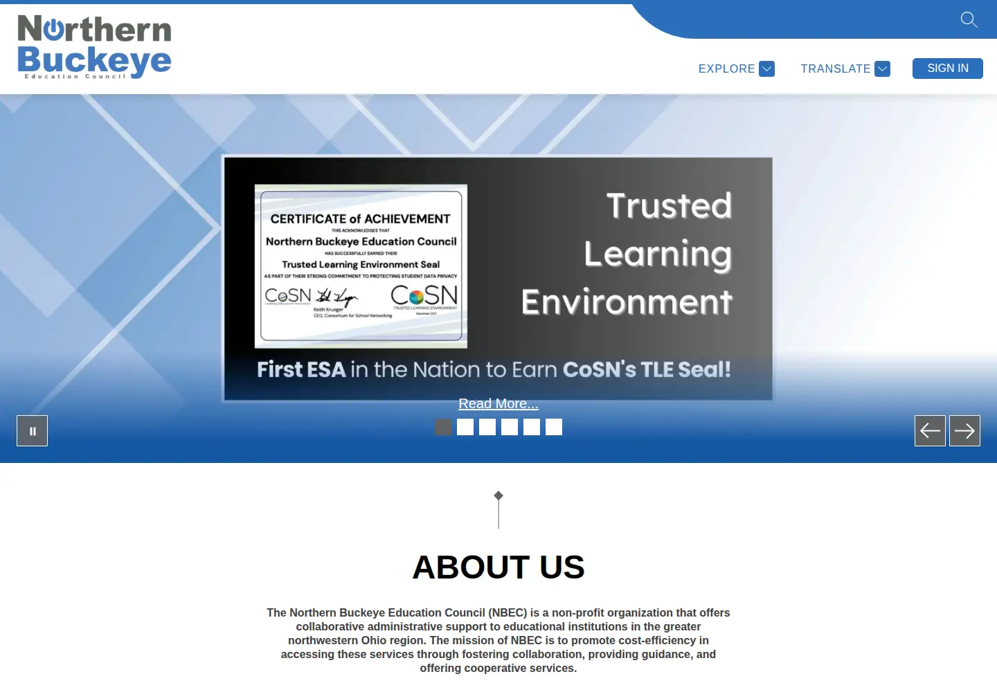 Screenshot of nwoca.org