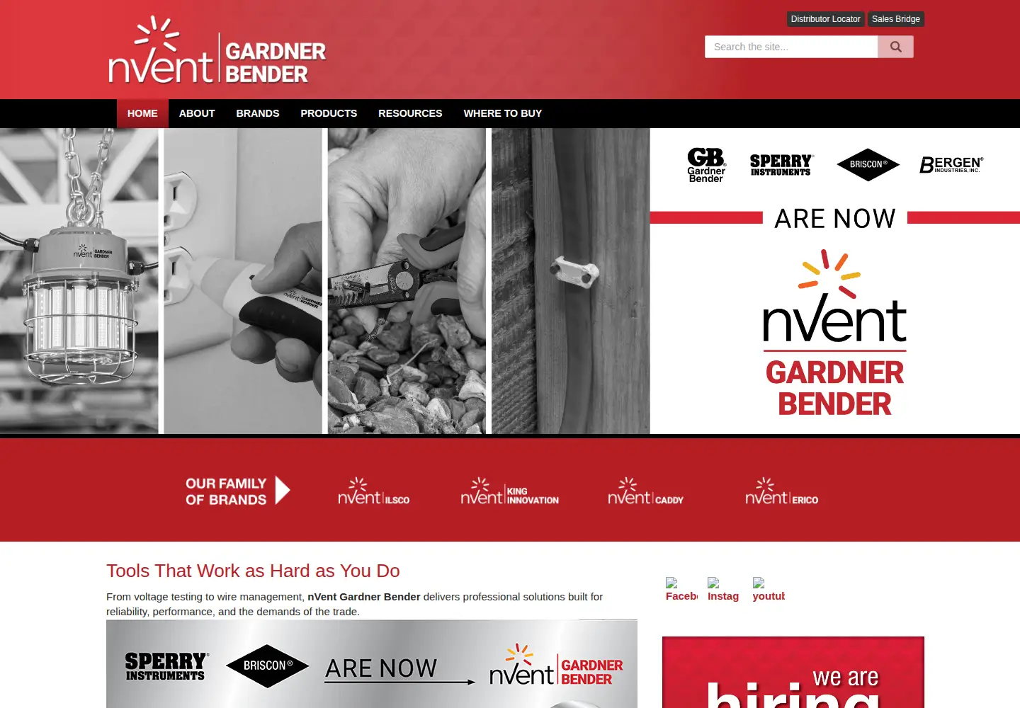Screenshot of gardnerbender.com