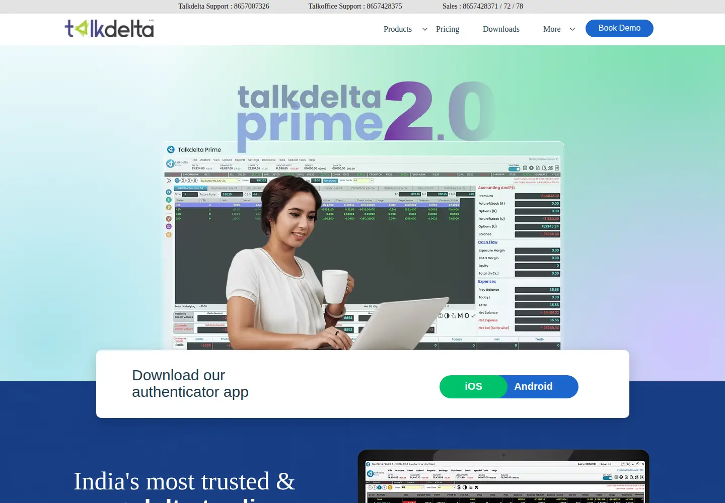 Screenshot of talkdelta.com