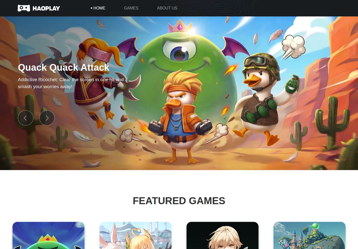 Captured homepage of haoplay.com in the current scan
