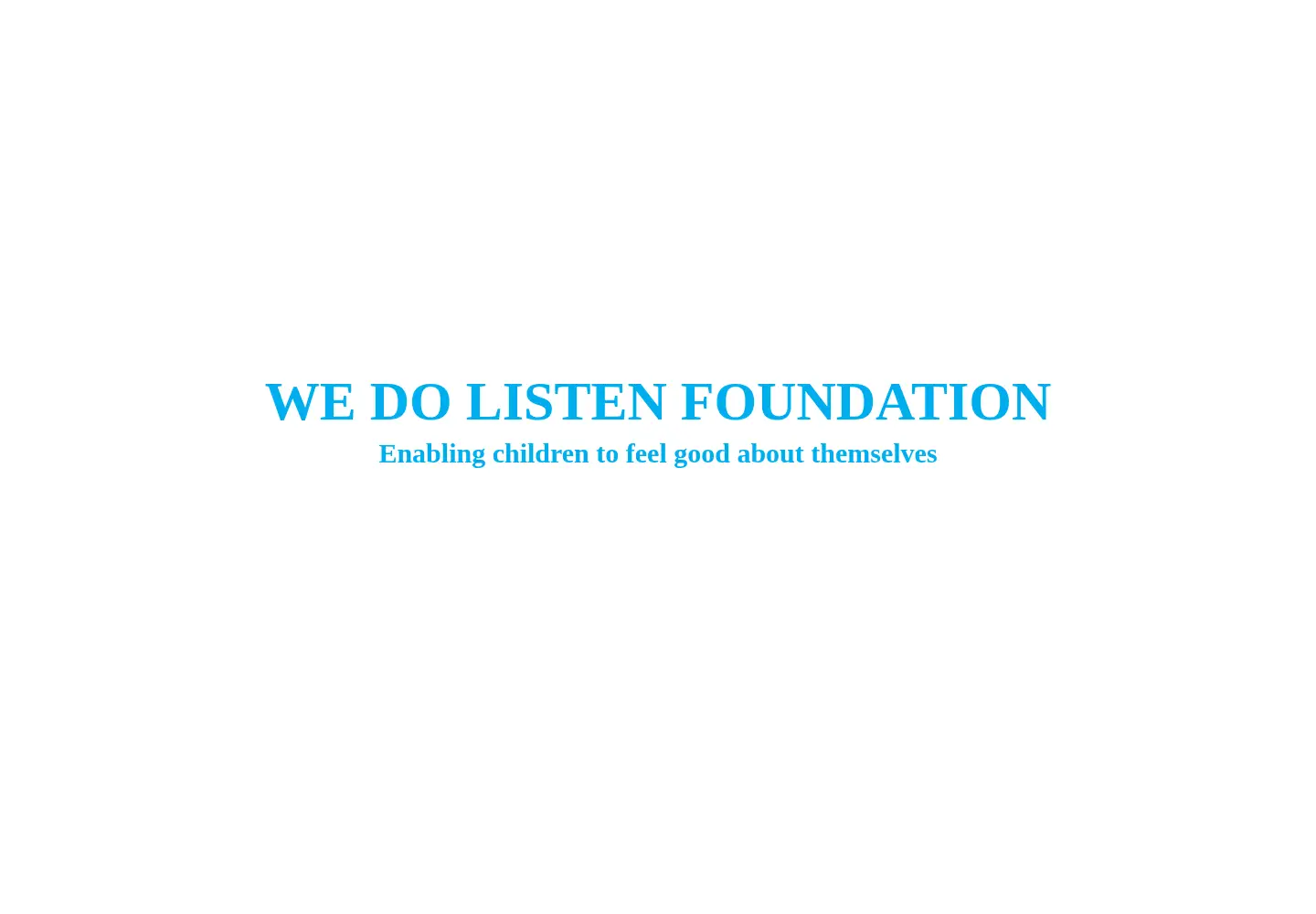 Captured homepage of wedolisten.org in the current scan